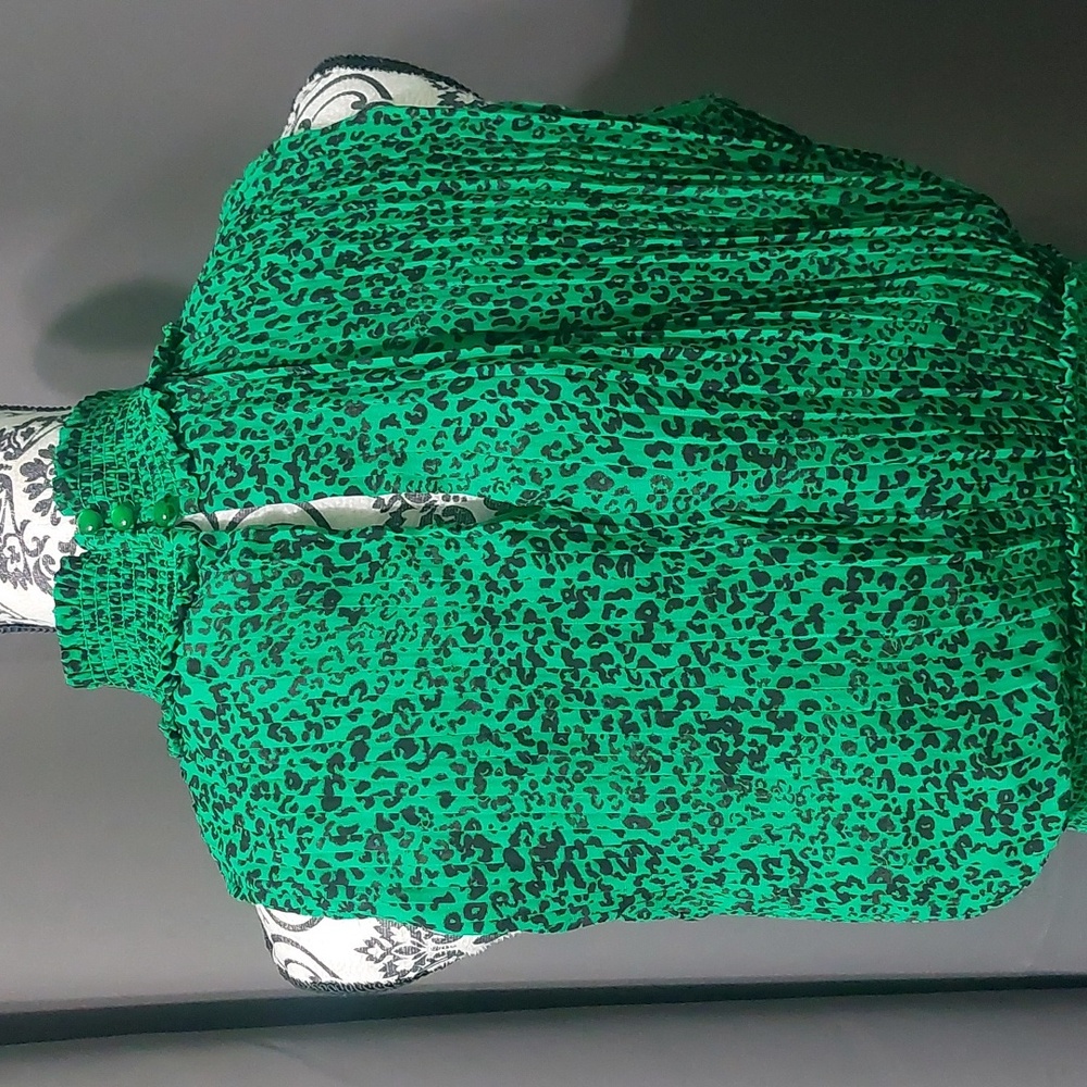 Nanette Lepore Emerald Animal Print Midi Dress - Picture 7 of 10